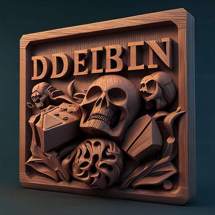 3D model Deadly Dozen game (STL)
